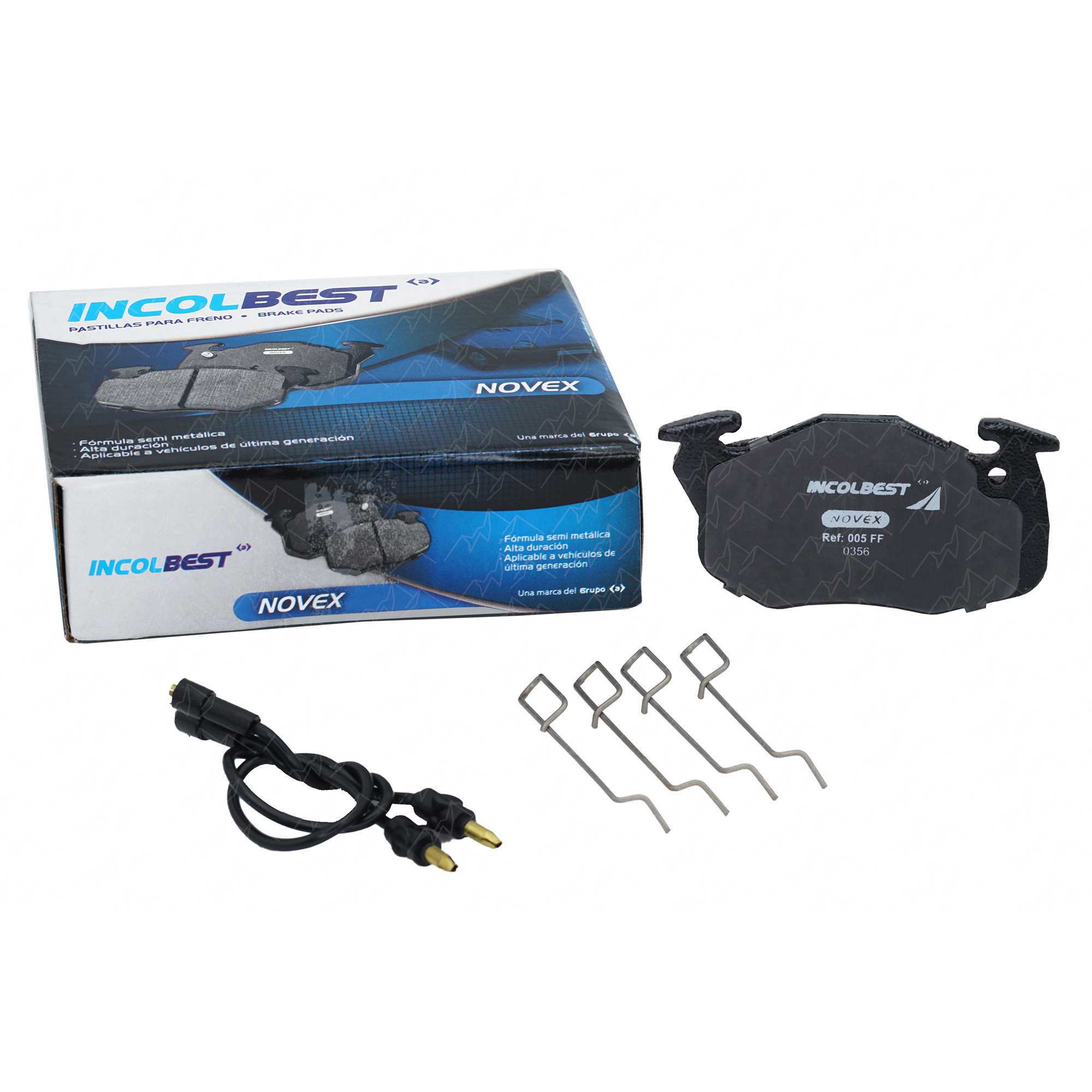 Pastilla De Freno aplica a Renault 18 1984-1987 marca Incolbest 005nx-7123