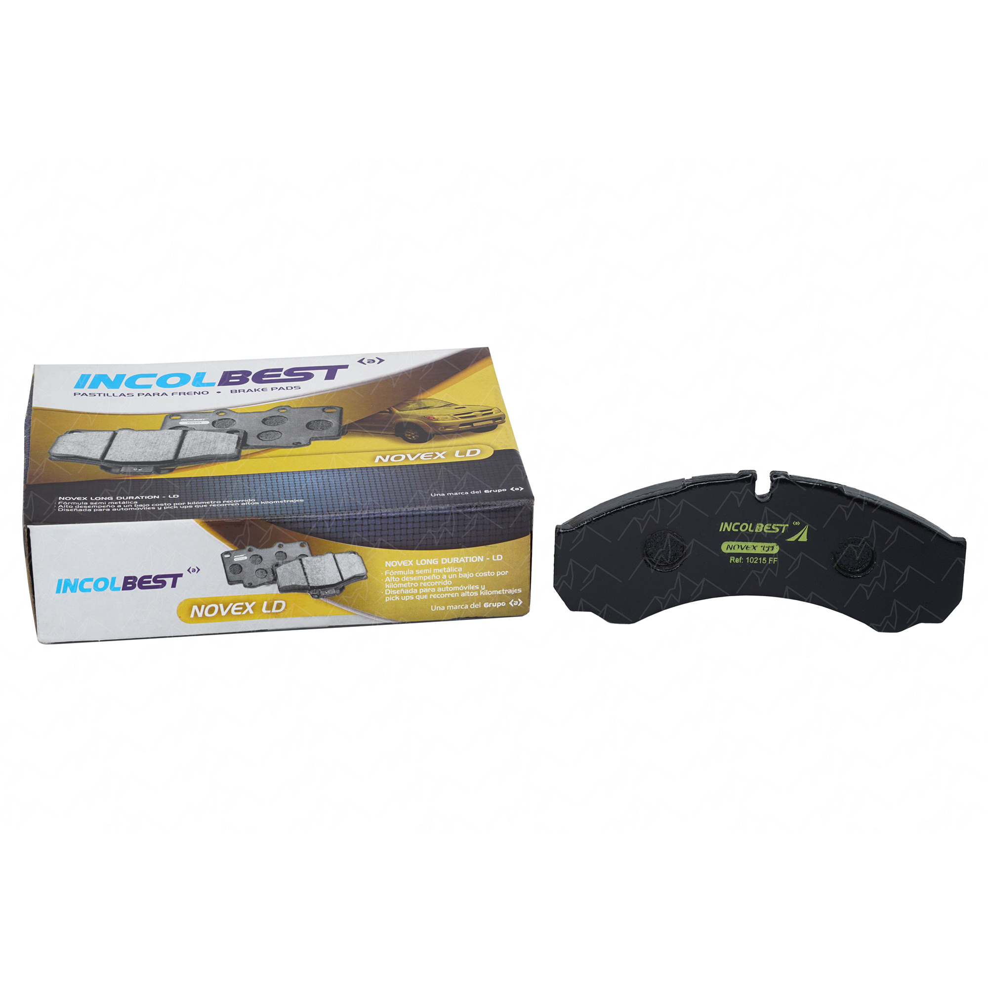Pastilla De Freno aplica a Iveco 4010-4912 2003-2006 marca Incolbest 10215nx