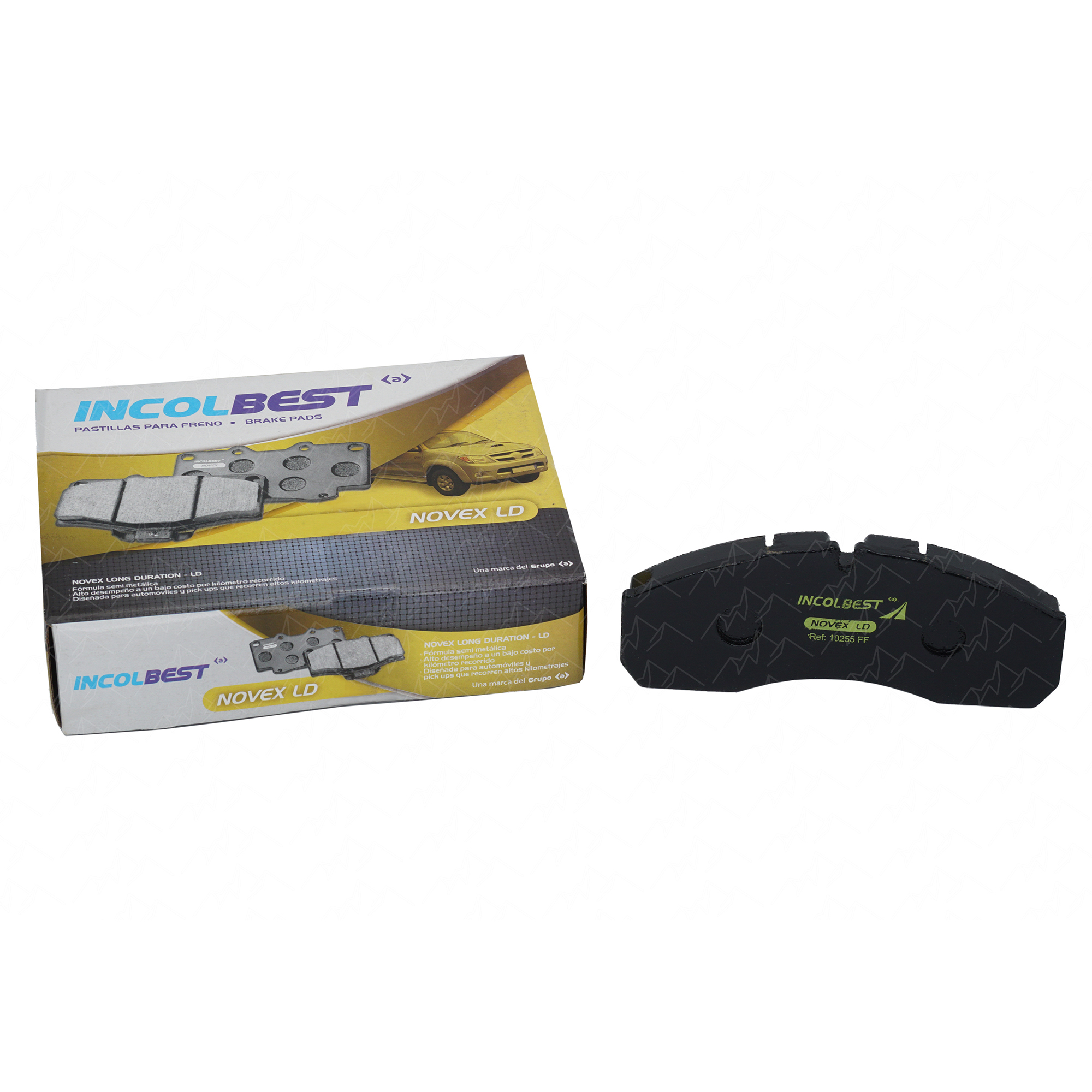 Pastilla De Freno aplica a Nissan Cabster 2004-2016 marca Incolbest 10255nx